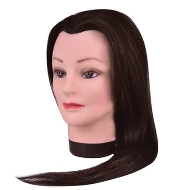 Trening lutka sa prirodnom kosom COMAIR smeđa 50cm