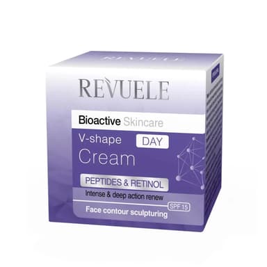 Dnevna krema za zatezanje lica SPF 15 - Bioactive V-shape peptidi i retinol 50 ml