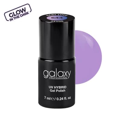 GLOW IN THE DARK - trajni lak za nokte UV/LED Hybrid 7 ml