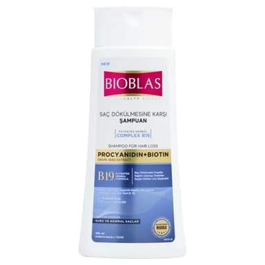 Šampon za prevenciju opadanja kose - procijanidin i biotin 360 ml