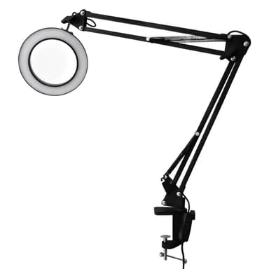 Kozmetička lupa sa LED svetlom FX308 crna