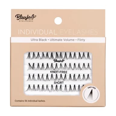 Individualne trepavice bez čvorića - Ultra Black 553