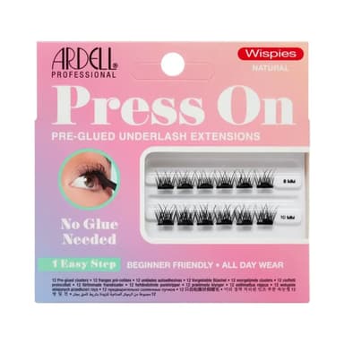 Set Press On trepavica - Wispies Natural