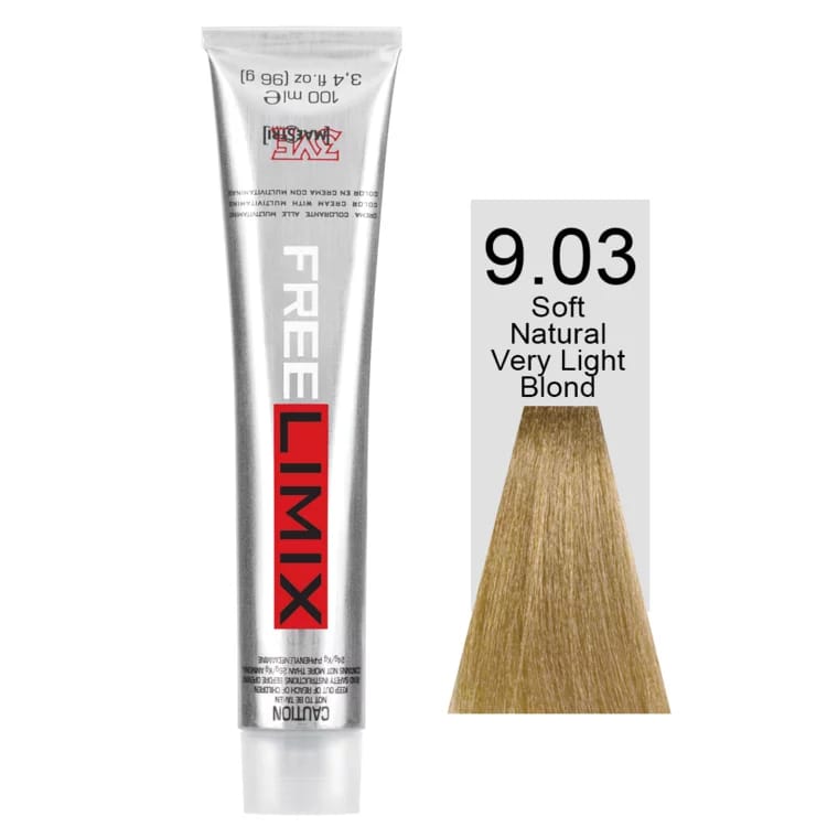 Prirodne zlatne nijanse - farba za kosu 100 ml — Prirodna veoma svetloplava 9.03 — slika 1