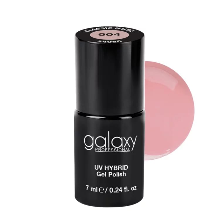 WARM NUDES - trajni lak za nokte UV/LED Hybrid 7 ml — Classic Nude S004 — slika 1