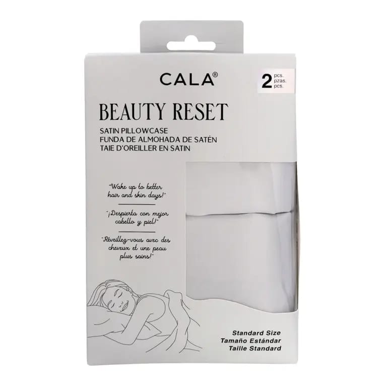 Satenske jastučnice - Beauty Reset — Sive — slika 1