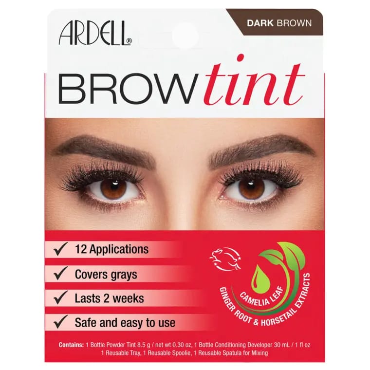 Set za farbanje obrva — Dark Brown — slika 1