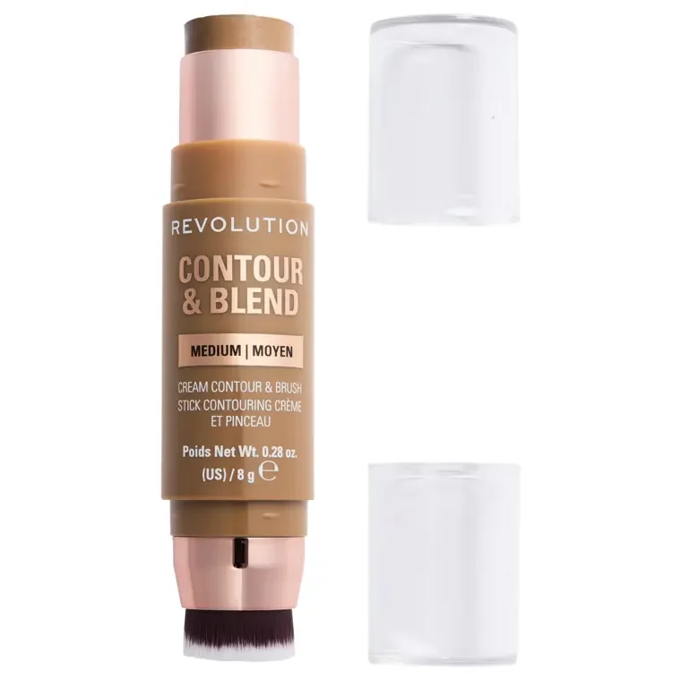 Kremasti stik za konturisanje sa četkicom - Contour & Blend