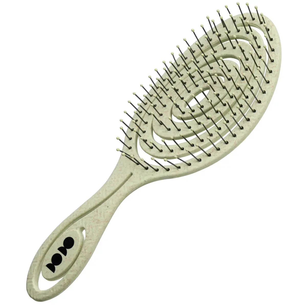 Spiralna četka za raščešljavanje kose Svetlozelena