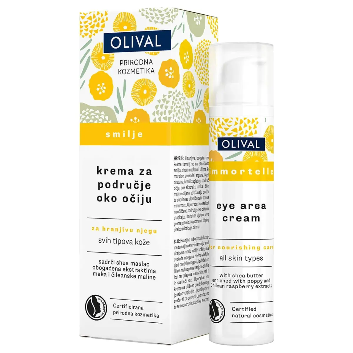 Krema za negu predela oko očiju - smilje 15 ml