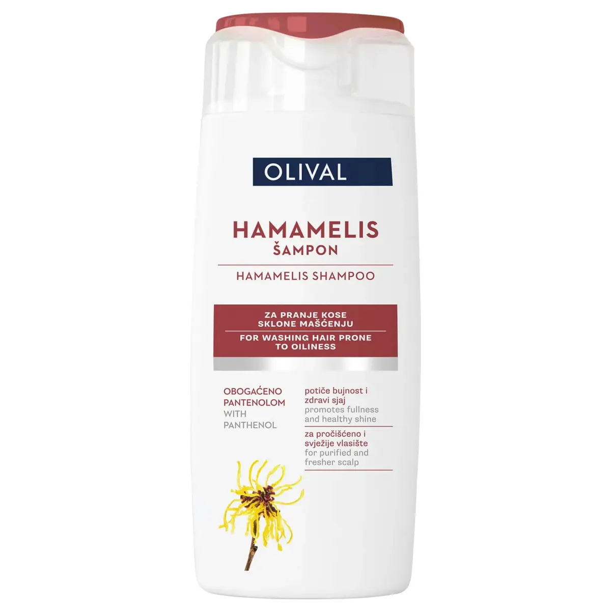 Šampon za masnu kosu - hamamelis 250 ml