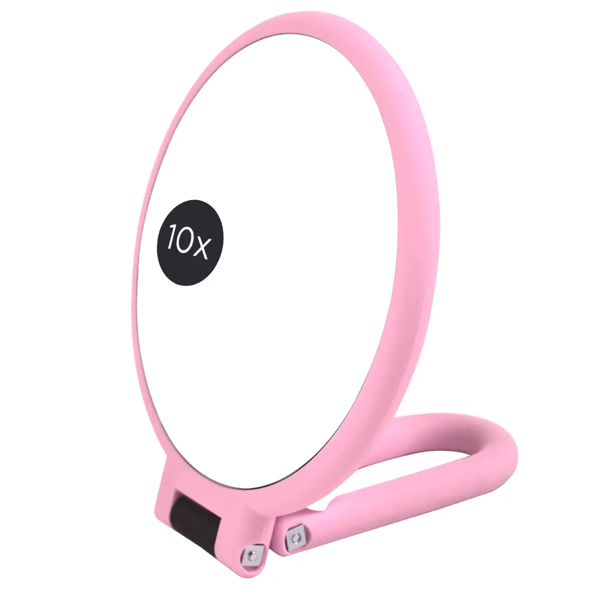 Dvostrano uveličavajuće ogledalo 3 u 1 Roze